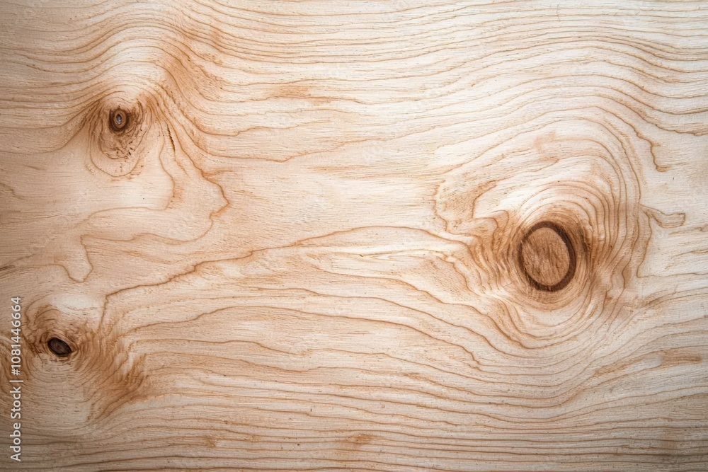 Aufkleber a wooden surface with a grain pattern that resembles a tree trunk