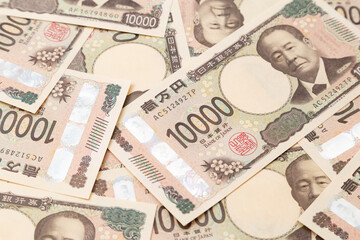 たくさんの一万円札