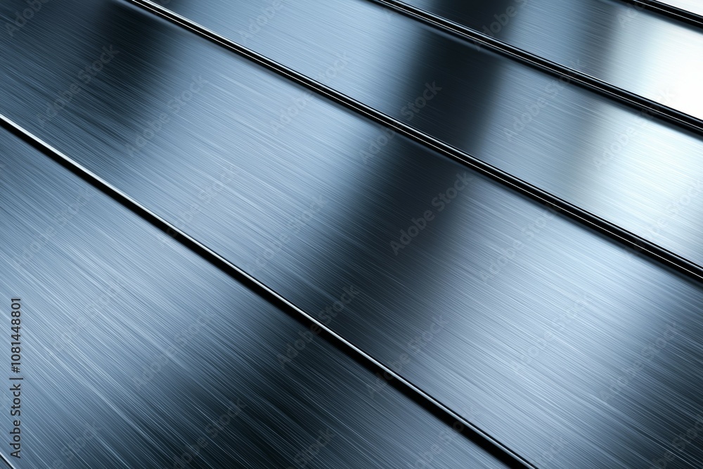 Poster the image is a close up of a metal surface with a pattern of lines