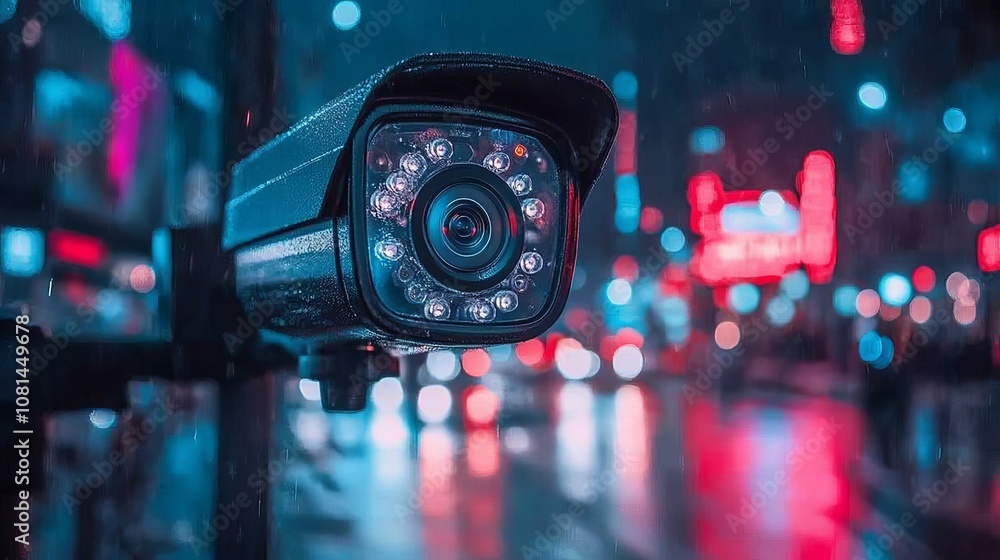 Poster infallible security system protecting against cyber threats, with advanced encryption technology, fi