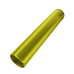 3d geometric glass light yellow color