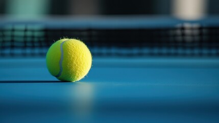 Tennis Ball on Court