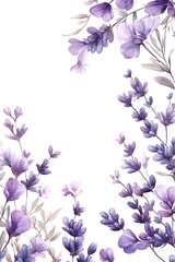 Elegant lavender floral arrangement a serene blend of purple blooms for home decor and artistic inspiration