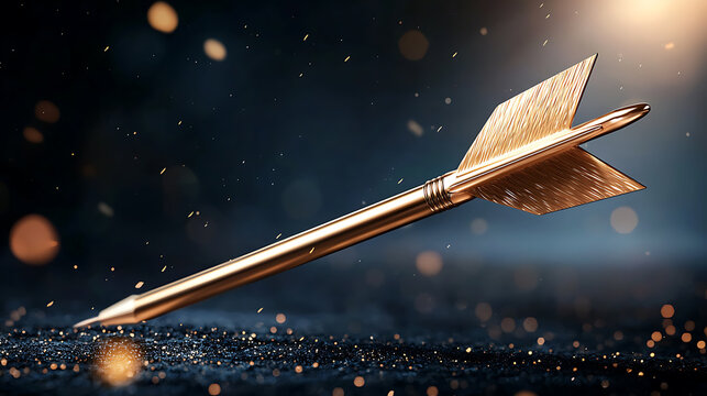 Celebrate united states independence day with symbolic arrow imagery