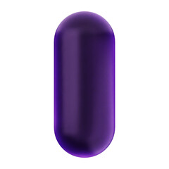 3d geometric glass dark purple color