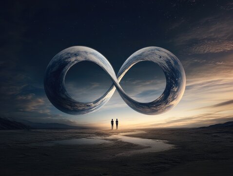 Alternate dimension: visual of parallel reality, portraying concept of multiple universes with vibrant contrasts and surreal landscapes, emphasizing the mystery and intrigue of alternate existences.