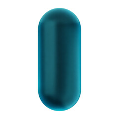 3d geometric glass green blue color