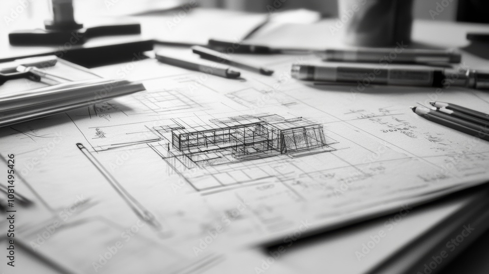 Poster website designer creative planning application development draft sketch drawing template layout fram
