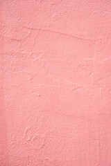This design features a beautifully textured pink wall surface that can enhance decor style