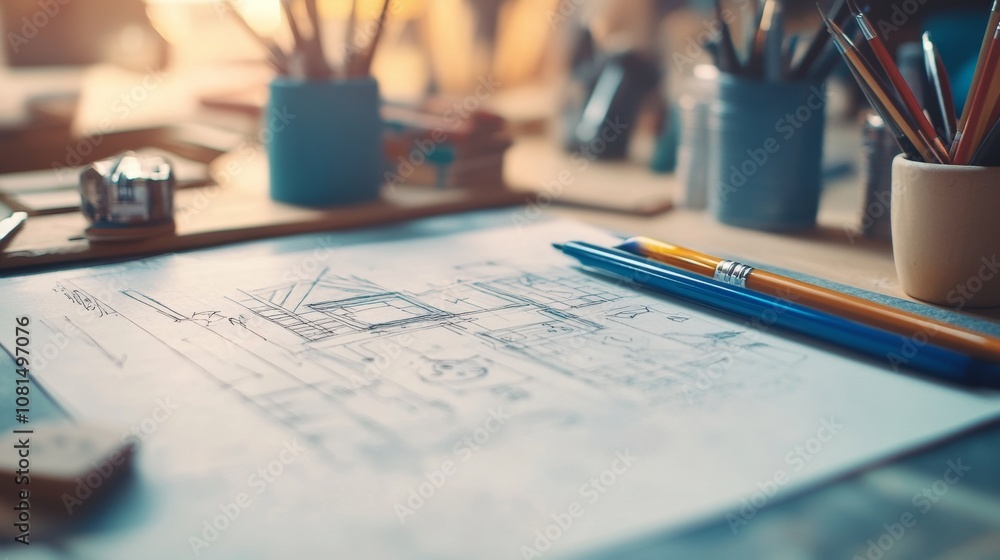 Poster website designer creative planning application development draft sketch drawing template layout fram