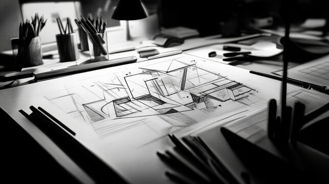 Website designer Creative planning application development draft sketch drawing template layout framework design studio . User experience design https www. Web page design concept