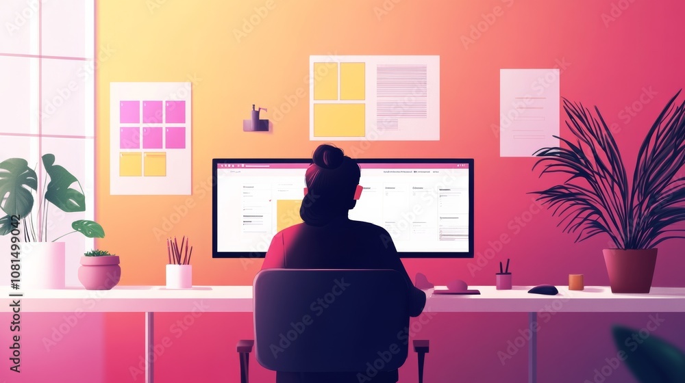 Poster website designer creative planning application development draft sketch drawing template layout fram