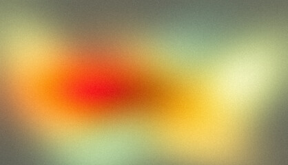 Abstract colorful grainy backgrounds. Retro smooth noisy orange green color gradient, vibrant colors flow, glowing, soft, bright, shine, noise texture background