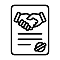 Settlement Agreement Icon
