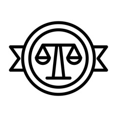Legal Advocate Icon