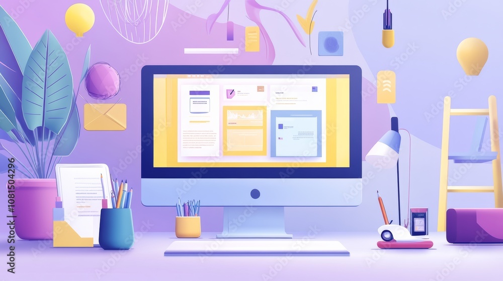 Poster Website designer Creative planning application development draft sketch drawing template layout framework design studio . User experience design https www. Web page design concept