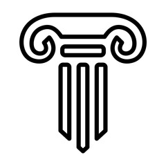 Law Pillars Icon