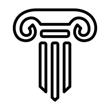 Law Pillars Icon