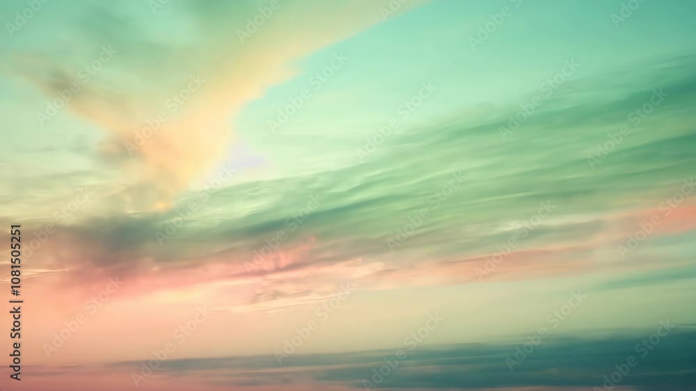 Poster abstract soft cloud texture in pastel colors. serene sky background for peaceful and dreamy design c