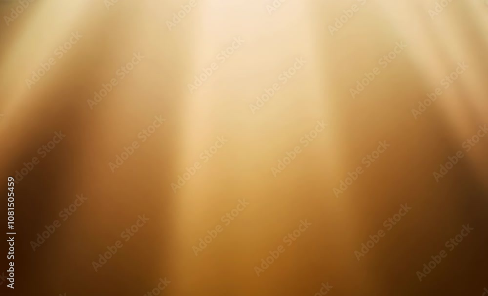 Poster soft golden light beams create warm atmosphere with gentle glow, perfect for artistic backgrounds an