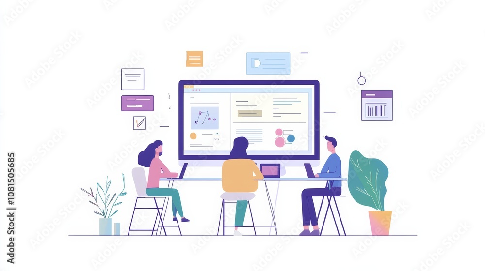 Poster website designer creative planning application development draft sketch drawing template layout fram