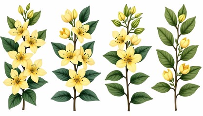 bouquet of yellow flowers
