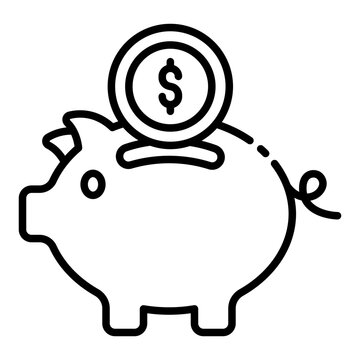 recommend clip art: Piggy Bank Savings icon