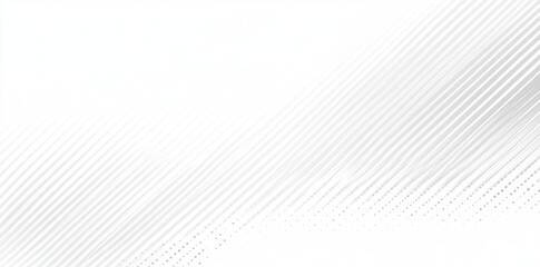 Abstract white background with diagonal lines and soft gradients creates serene atmosphere