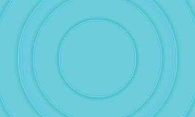 Abstract blue background with circle lines. Digital future technology concept. vector illustration.