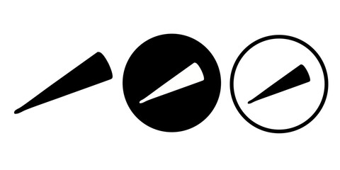 Happy birthday vectors icon set