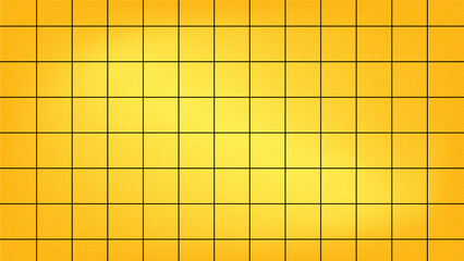 Yellow Gradient Background with Black Grid