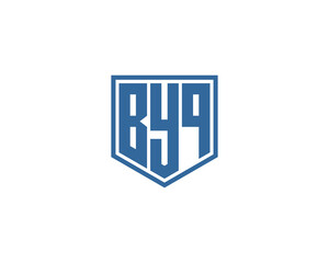 BYQ logo design vector template. BYQ