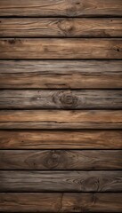 Fototapeta premium Rough Wooden Planks with Visible Grains and Knots for a Realistic Rustic Surface
