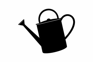 Garden watering can silhouette vector, watering can icon © Trendy CraftSVG 