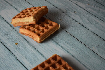 Wafles belgas cuadrados 