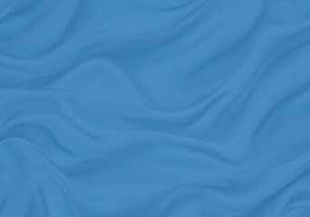 揺れるシアンブルー色の布模様,Swaying cyan blue cloth