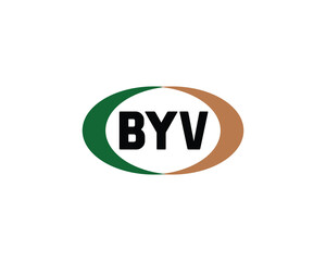 BYV Logo design vector template. BYV
