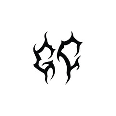 GC monogram logo design letter text name symbol monochrome logotype alphabet character simple logo