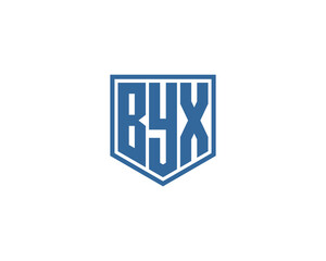 BYX Logo design vector template. BYX
