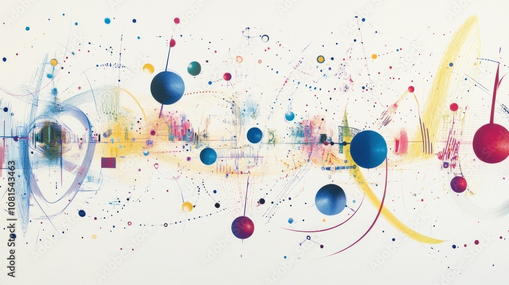 Poster the grammar illustrations, including math formulas, language structures and visual metaphors, are al