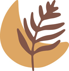 Boho Abstract Shape Decor