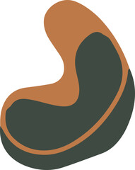 Boho Abstract Shape Decor