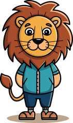 lion character cartoon