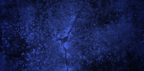 illustration Long blue mossy background, abstract khaki blue cracked background.	