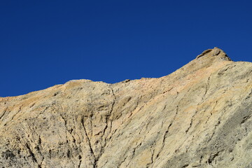 Montaña en primer plano