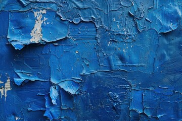 Obraz premium abstract blue wall
