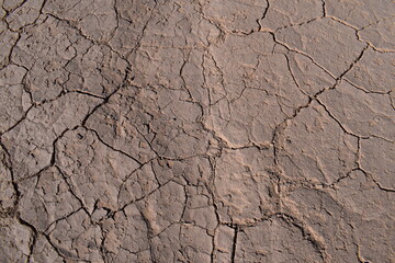 Textura de tierra árida y seca
