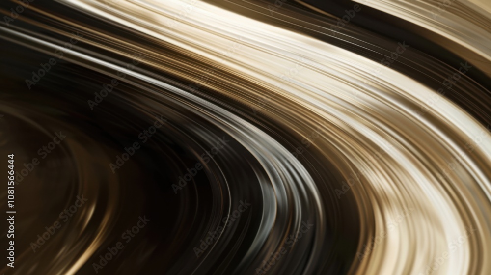 Poster Equality in motion, with dynamic lines in contrasting tones, symbolizing progress towards inclusiveness
