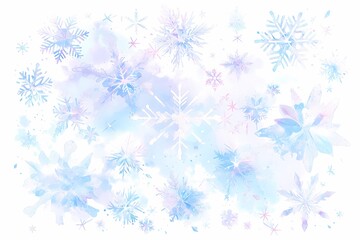 Beautiful snowflakes