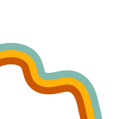 Retro Hippie Rainbow